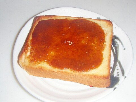朝食に★おやつに★はちみつ味噌トースト